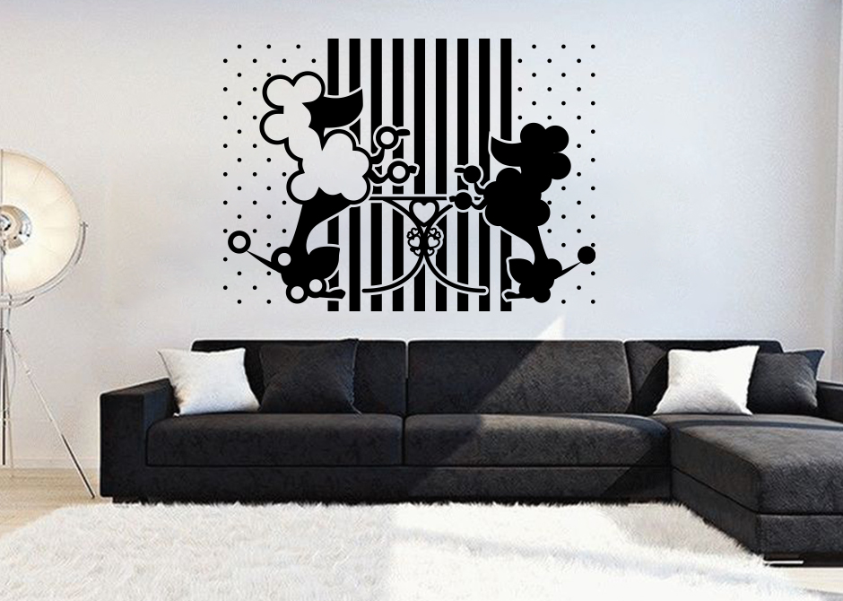 design és stílus_fóliavágás_egyedi fal dekoráció_faltetkó_inspirációs szavak_fólia_matrica_enteriőr_design_pécs_belsőtér dekor_poodle design